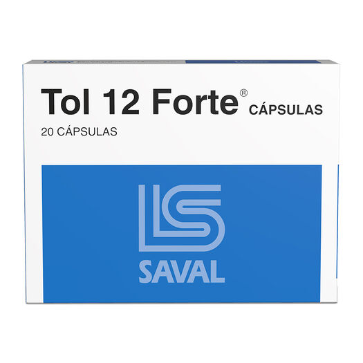 Tol 12 Forte x 20 Capsulas, , large image number 0