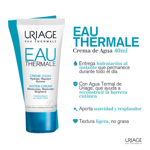 Pack Uriage Eau Therma Crema +Agua Micelar+ Cosmetiquero, , large image number 2