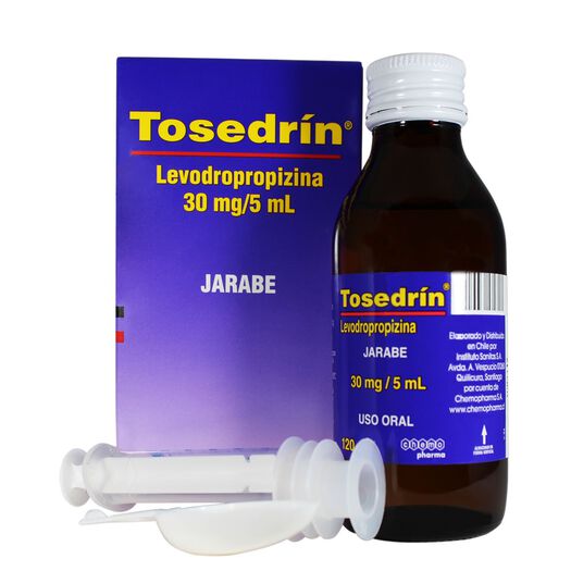 Tosedrin 30 mg/5 mL x 120 mL Jarabe, , large image number 0