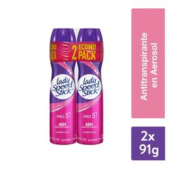 Desodorante en Spray Lady Speed Stick Pro 5 91 g  2U