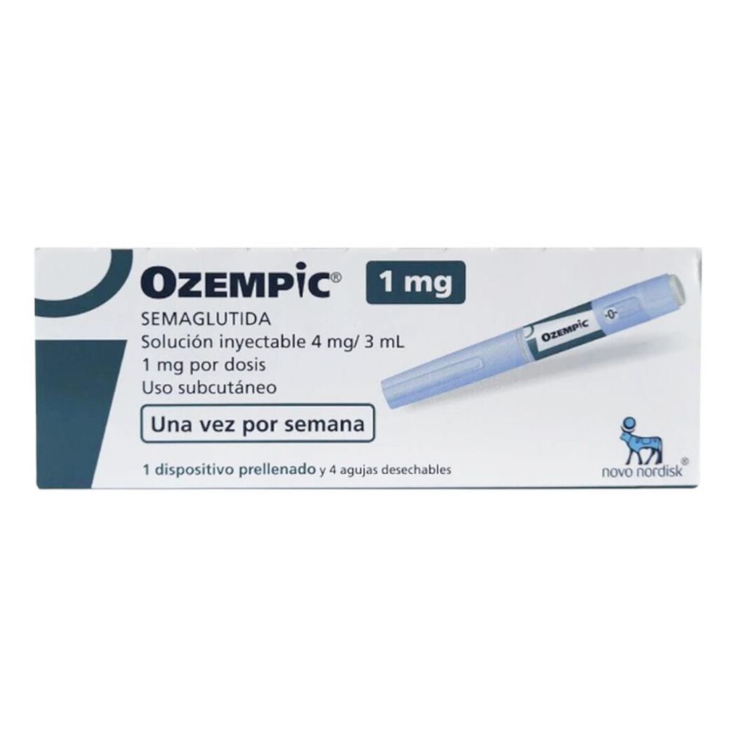Ozempic 4 mg/3 mL 1 Jeringa Prellenada, , large image number 0