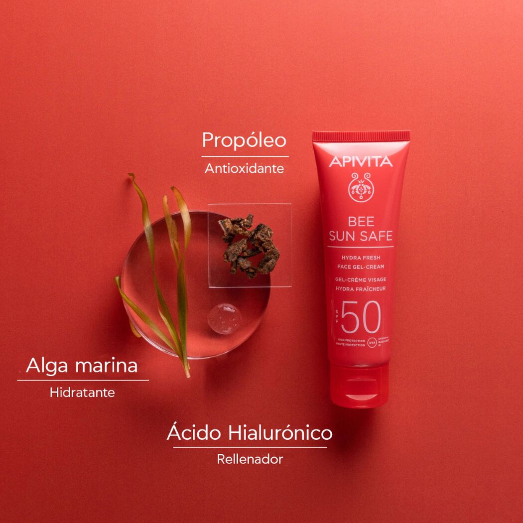 Protector Solar Apivita Bee Sun Safe Hydra Fresh SPF50 50 mL, , large image number 2