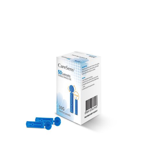 Caresens x 50 Lancetas, , large image number 0