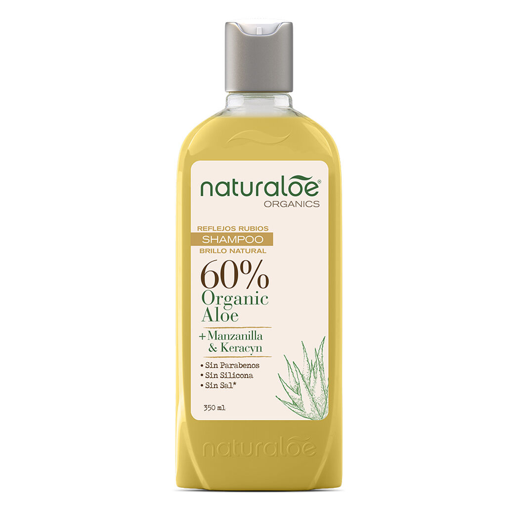 Shampoo Naturaloe Reflejos Rubios 350 mL, , large image number 0