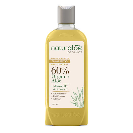 Naturaloe Shampoo Reflejos Rubios x 350 mL, , large image number 0