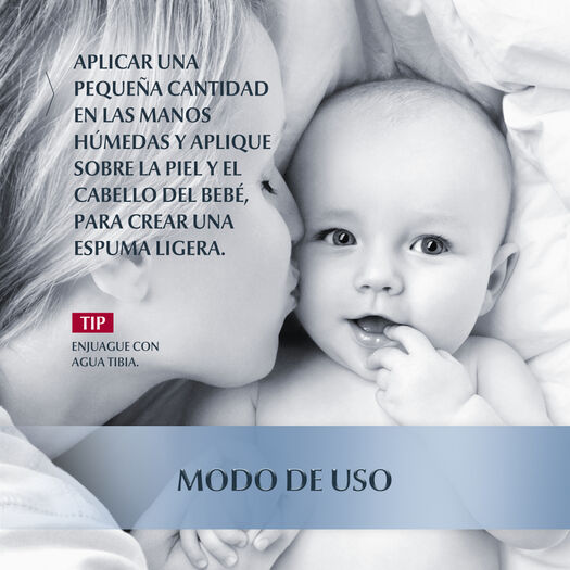 BABY BAÑO & SHAMPOO EUCERIN  400 ML, , large image number 1