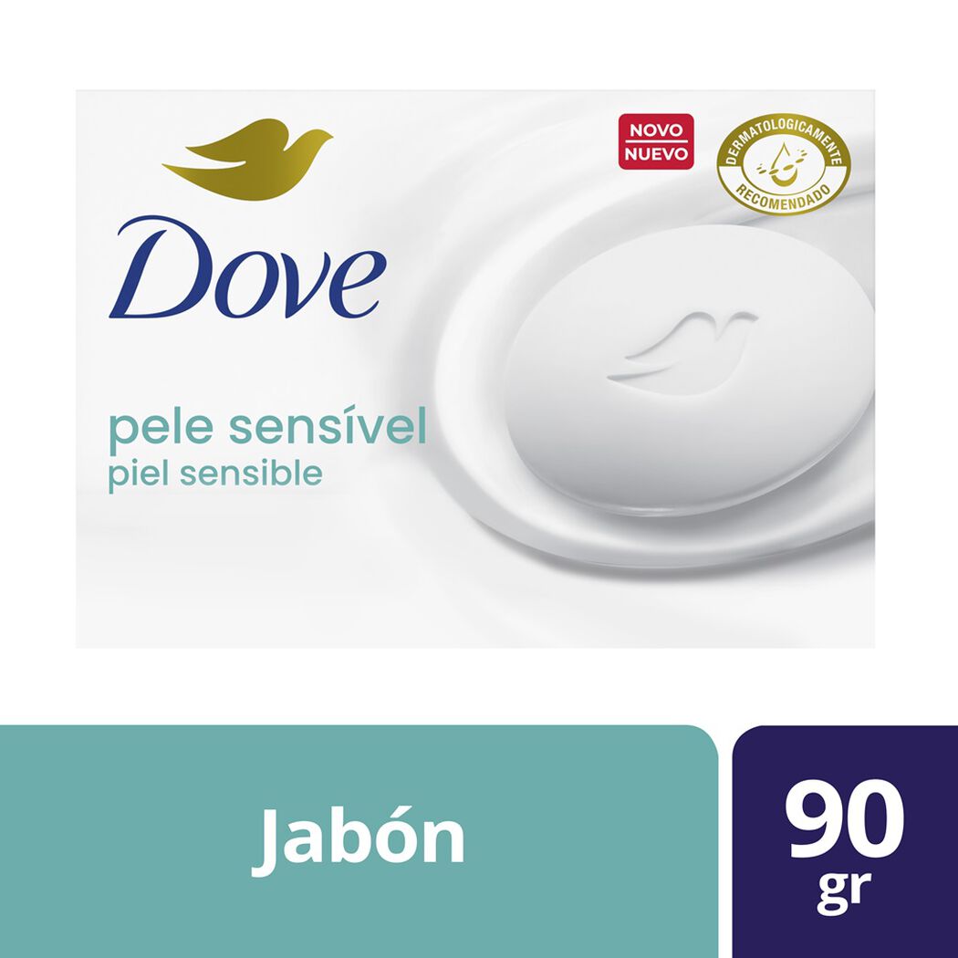 Jab&oacute;n Dove Piel Sensible 90 g, , large image number 0