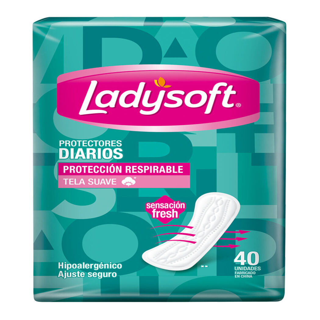 Protector Diario Ladysoft Clasico X 40 Un, , large image number 1