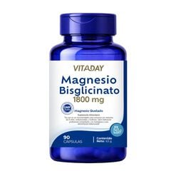 Bisglicinato de magnesio 1800 mg x 90 cápsulas