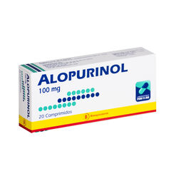 Alopurinol 100 mg Caja 20 Comp. MINTLAB CO SA