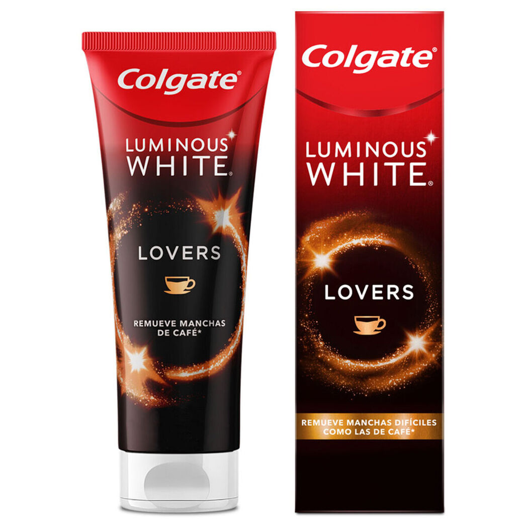 Pasta Dental Golgate Luminous White Lovers Cofee Stains 70 g, , large image number 1