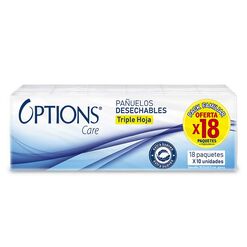 Pa&ntilde;uelos desechables triple hoja - Pack Familiar x 18 paquetes