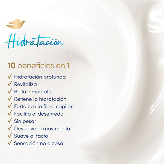 Máscara Capilar Dove Hidratación 300 g, , large image number 4