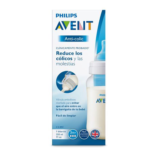 Philips Avent - Biberon Natural Response, 330 ml, à partir de 3M