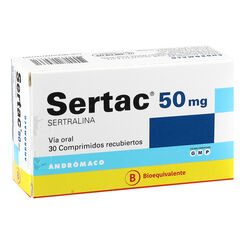 Sertac 50 mg x 30 Comprimidos Recubiertos