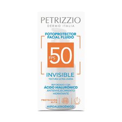 Protector Solar Petrizzio Facial Fluido Ultra Ligero FPS 50 40 mL