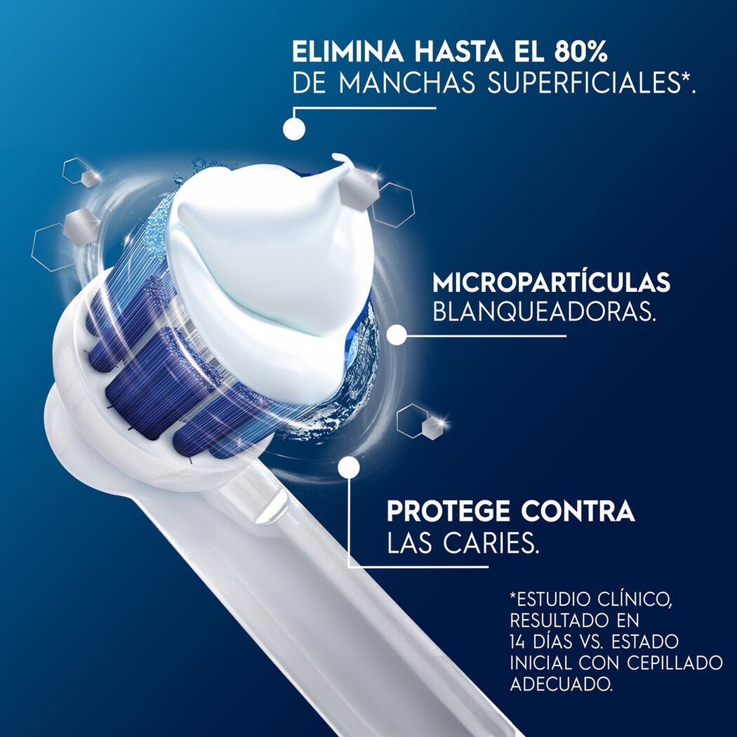 Pasta De Dientes Oral-B 3d White Brilliant Fresh 53ml, 3 Unidades, , large image number 2