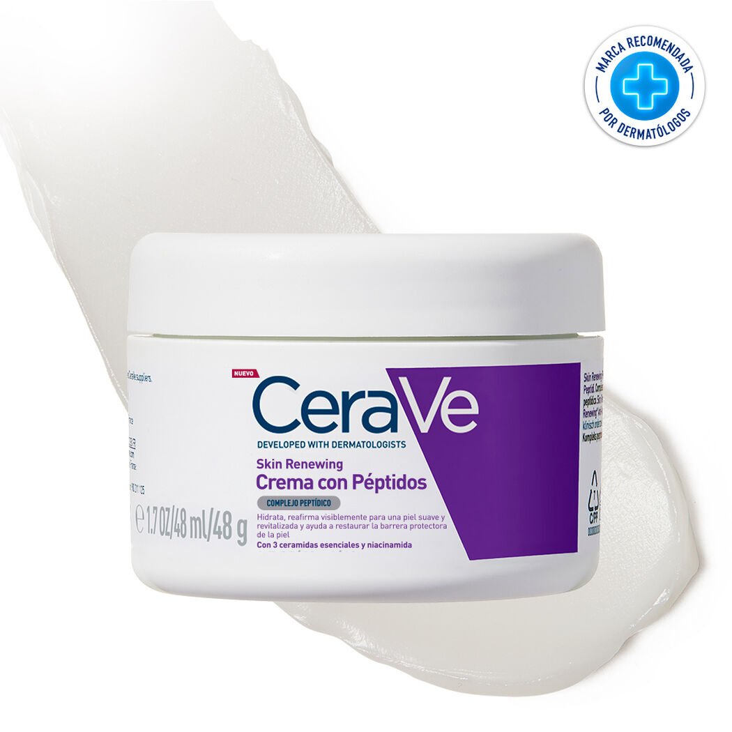 Skin Renewing Crema P&eacute;ptidos Cerave 48gr, , large image number 0