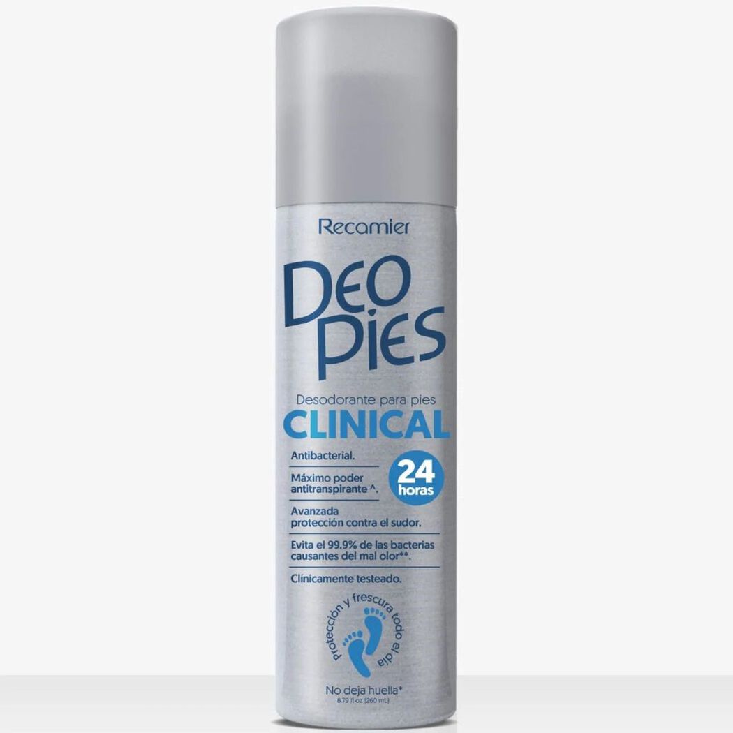 Desosdorante Deo Pies Spray Clinical 260 mL, , large image number 0
