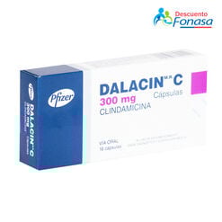 Dalacin C 300 mg x 16 Cápsulas