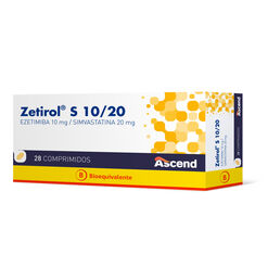 Zetirol S10 20 mg 28 Comprimidos