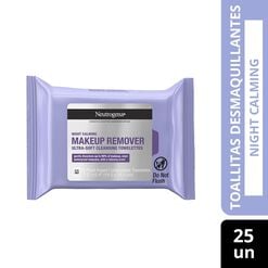 Toallitas Desmaquillantes Noche Neutrogena 25 Un
