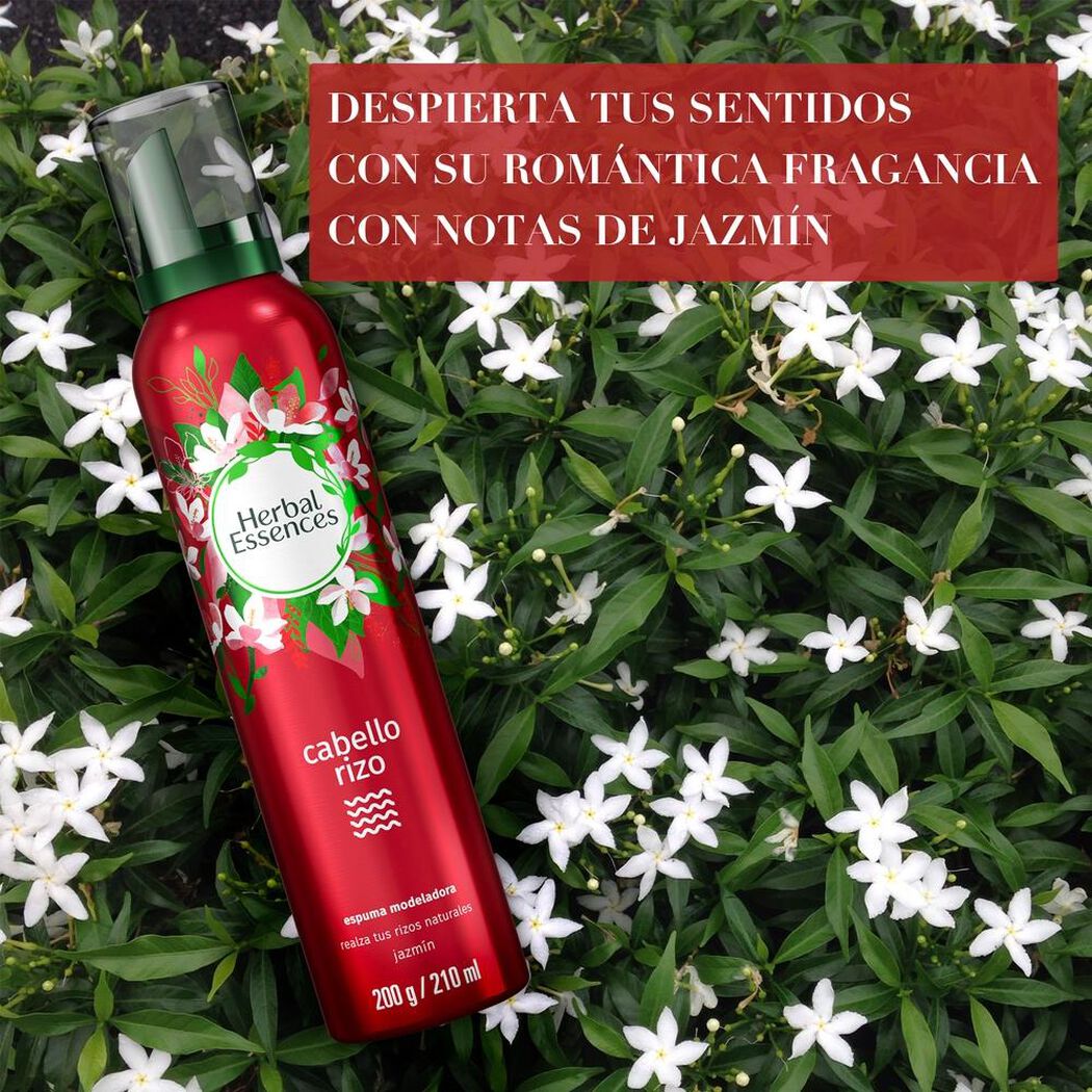 Mousse Herbal Essences Cabello Rizo Jazmin 210 mL, , large image number 4