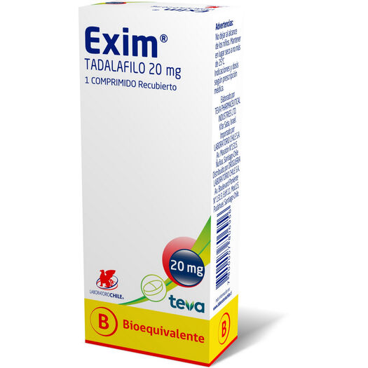 Exim 20 mg x 1 Comprimido Recubierto, , large image number 0