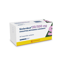 Simleridmit 50/850 x 56 Comprimidos Recubiertos