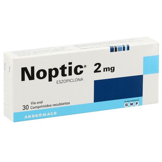 Noptic 2 mg x 30 Comprimidos Recubiertos, , large image number 0