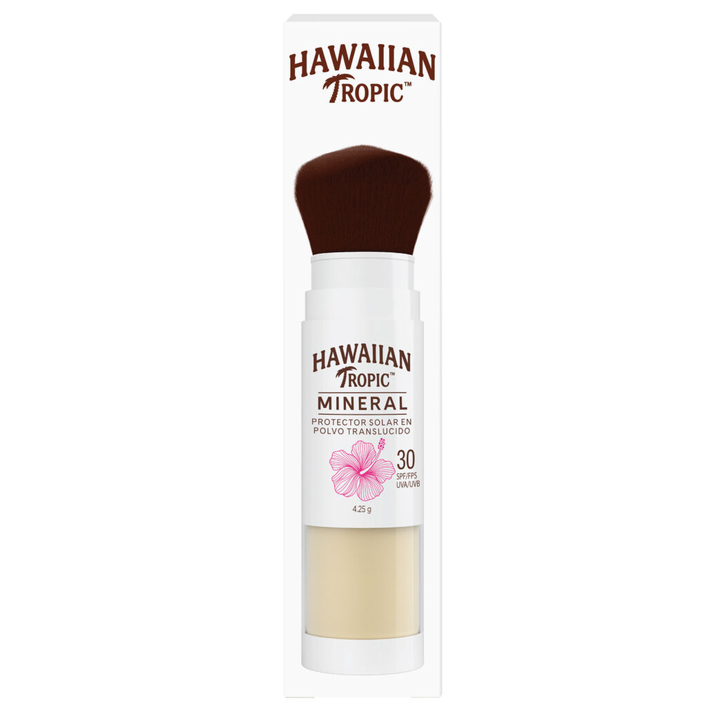 Protector Solar Hawaiian Tropic Mineral Polvo Translucido FPS 30 4, , large image number 0