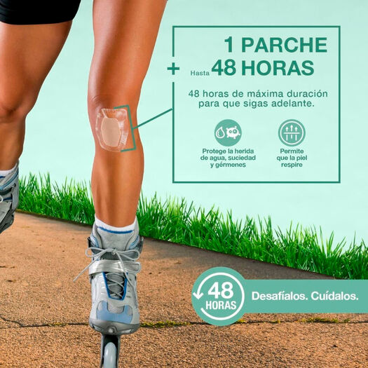 Parches Impermeables Nexcare Máxima Duración Tamaños Surtidos 12un, , large image number 1