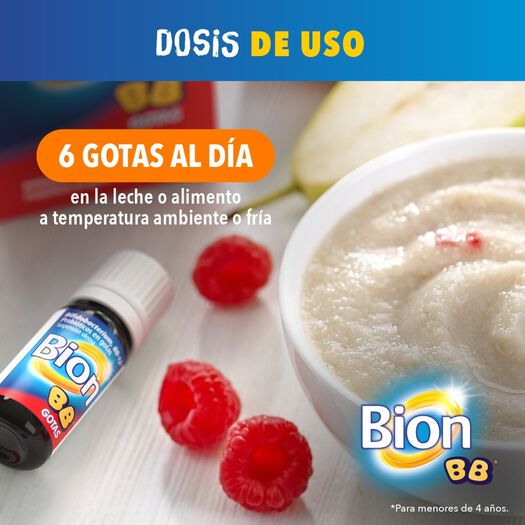 BionBB para bebés Probióticos en gotas por 8g, , large image number 1