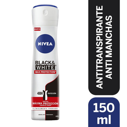 Desodorante Spray Black&White Máxima Protección 150ml , , large image number 0