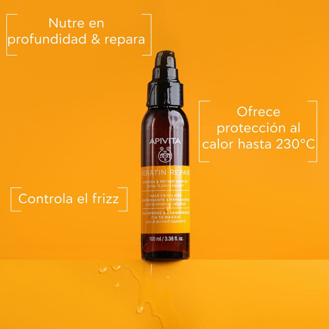 Aceite Apivita para Cabello 100 mL, , large image number 1