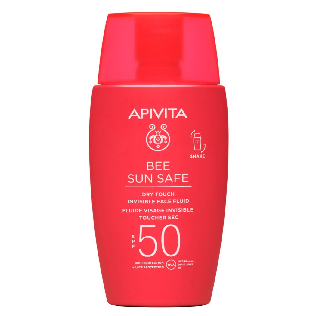 Protector Solar Apivita Bee Sun Safe Fluido Toque Seco SPF50 50 mL, , large image number 0