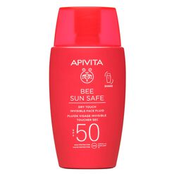 Protector Solar Fluido Toque Seco SPF50 50ml Bee Sun Safe Apivita