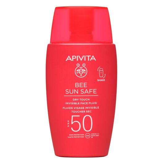 Protector Solar Fluido Toque Seco SPF50 50ml Bee Sun Safe Apivita, , large image number 0