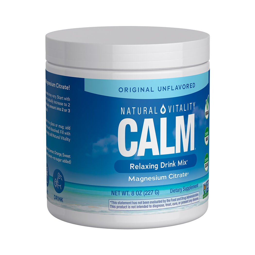 Natural Vitality Calm Magnesio Polvo Sin Sabor 227g, , large image number 2
