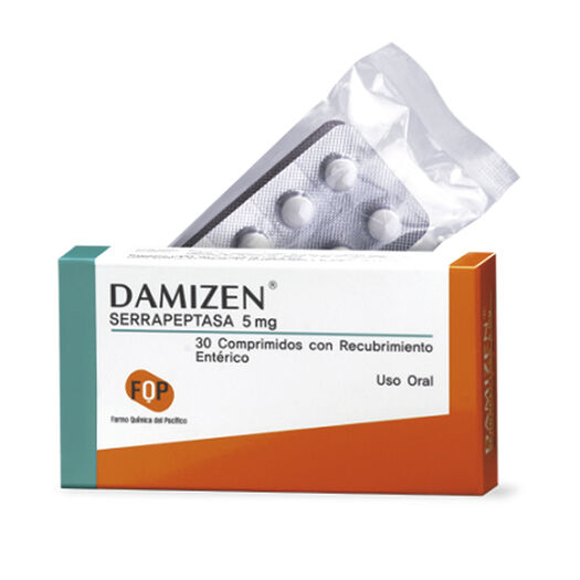 Damizen 5 mg x 30 Comprimidos con Recubrimiento Entérico, , large image number 0