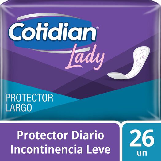 Cotidian Lady Protector Diario Largo x 26 Unidades, , large image number 0