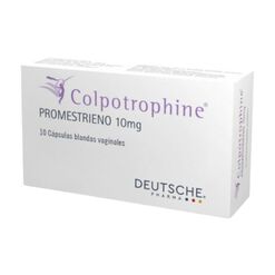 Colpotrophine 10 mg x 20 Cápsulas Blandas Vaginales