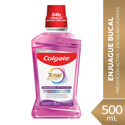 Enjuague Bucal Colgate Total 12 Encías Reforzadas 500 ML, , large image number 0