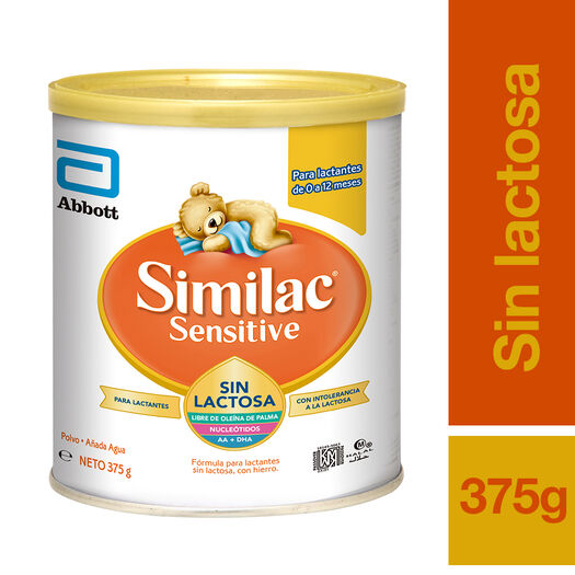 Similac Formula Sin Lactosa Sensitive x 375 g, , large image number 0