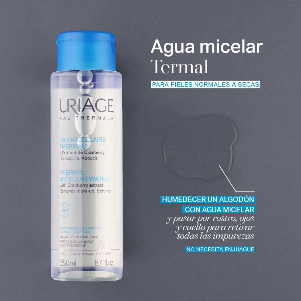 EAU uriage micellaire thermale pns 250ml, , large image number 2