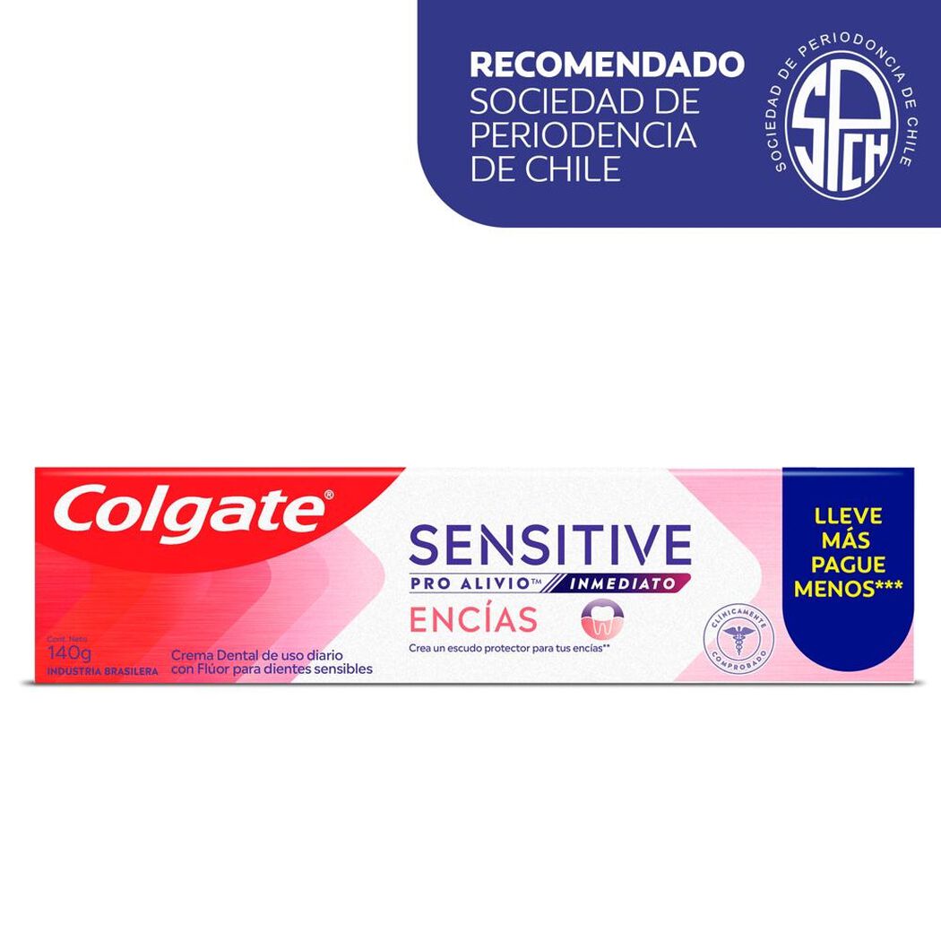 Pasta Dental Colgate Sensitive Encías 140 g, , large image number 0