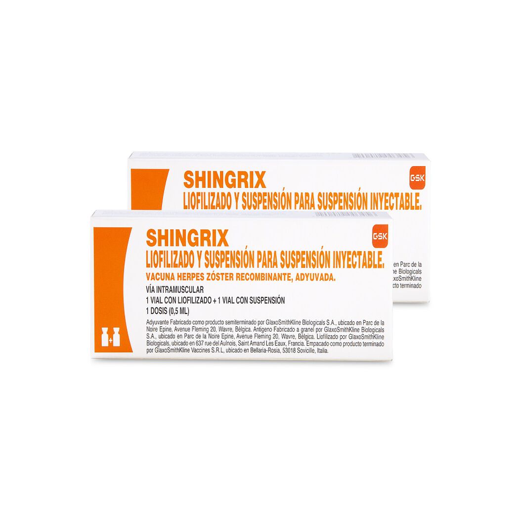 Shingrix Liofilizado Suspensi&oacute;n Inyectable, , large image number 2