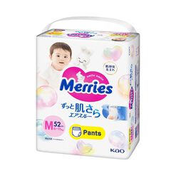 Pañales Merries Pants Super Jumbo M 52 un