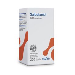 Salbutamol 2 mg/5 mL x 100 mL Jarabe