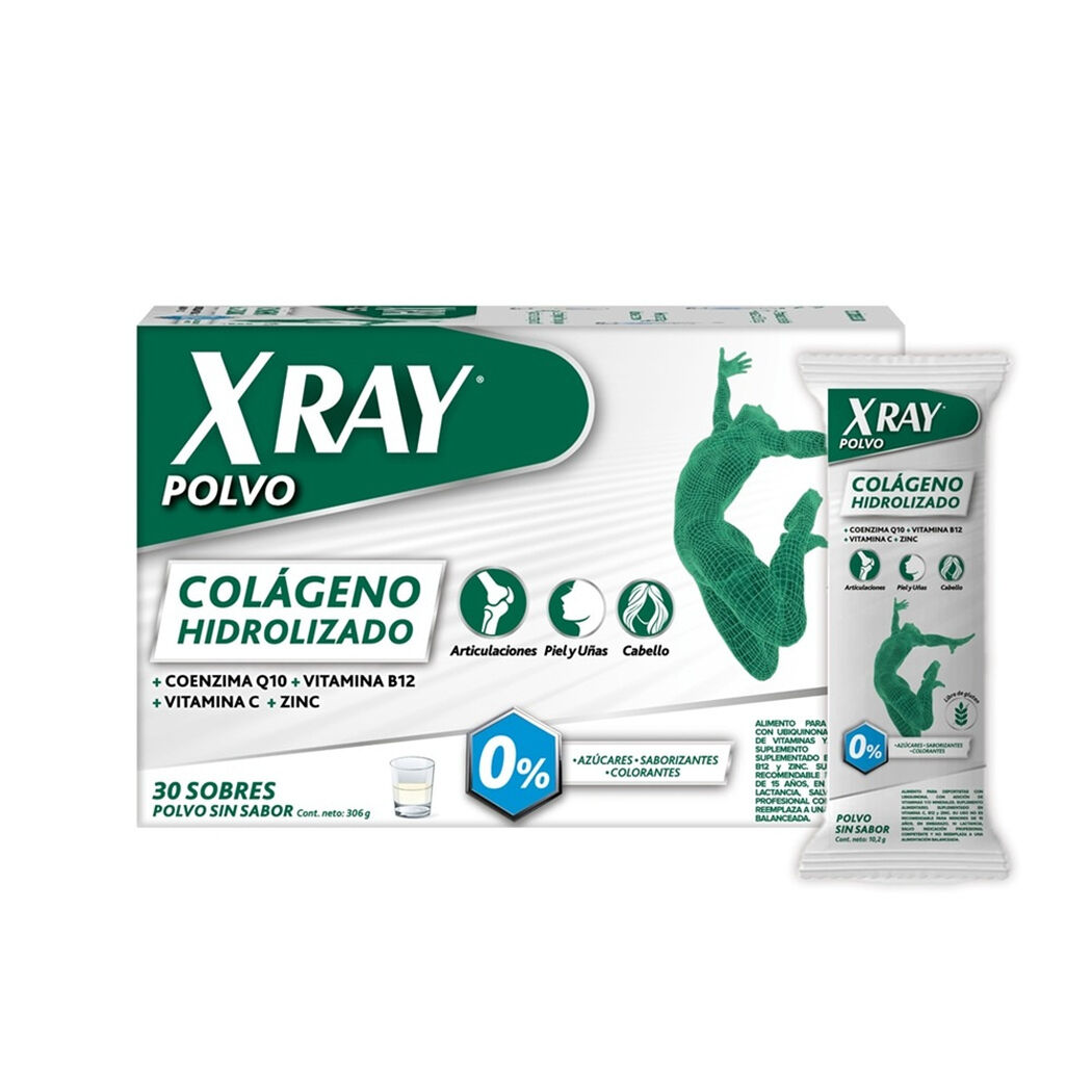 Xray polvo sin sabor 30 sachets, , large image number 1